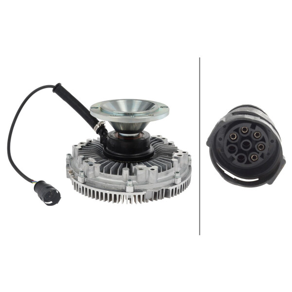 Kupplung Kühlerlüfter elektrisch Ø 247 mm HELLA IAM-Expertise für DAF XF