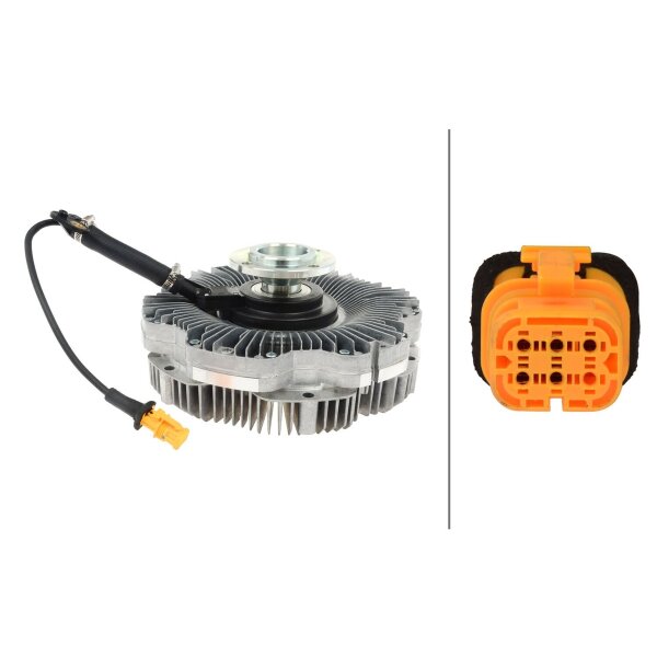Kupplung Kühlerlüfter elektrisch Ø 290 mm HELLA für u.a. MAN TGS