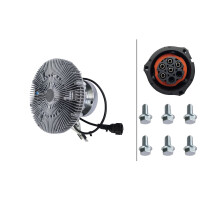 Radiator Fan Clutch electric Ø 224.5 mm HELLA...