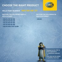 Kupplung Kühlerlüfter elektrisch Ø 224,5 mm HELLA für u.a. VOLVO FM