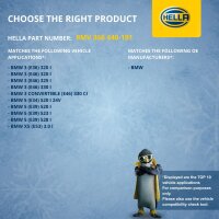 Radiator Fan Clutch mechanical Ø 160 mm HELLA for e.g. BMW 3 Series