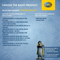 Kupplung Kühlerlüfter mechanisch Ø 159 mm HELLA für u.a. MERCEDES-BENZ SL