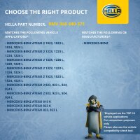 Radiator Fan Clutch mechanical Ø 203 mm HELLA for e.g. MERCEDES-BENZ ATEGO