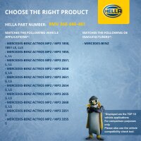 Radiator Fan Clutch mechanical Ø 233 mm HELLA for e.g. MERCEDES-BENZ ACTROS