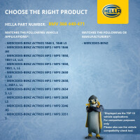 Radiator Fan Clutch mechanical Ø 233 mm HELLA for e.g. MERCEDES-BENZ ACTROS