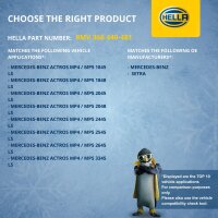 Radiator Fan Clutch electric Ø 290 mm HELLA for MERCEDES-BENZ AROCS and others