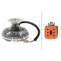 Radiator Fan Clutch electric Ø 270 mm HELLA for...