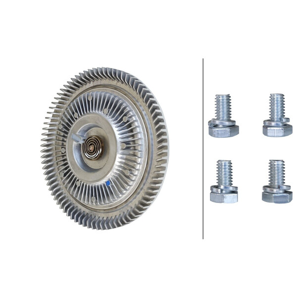 Kupplung Kühlerlüfter thermisch Ø 168 mm HELLA für u.a. CHRYSLER PT