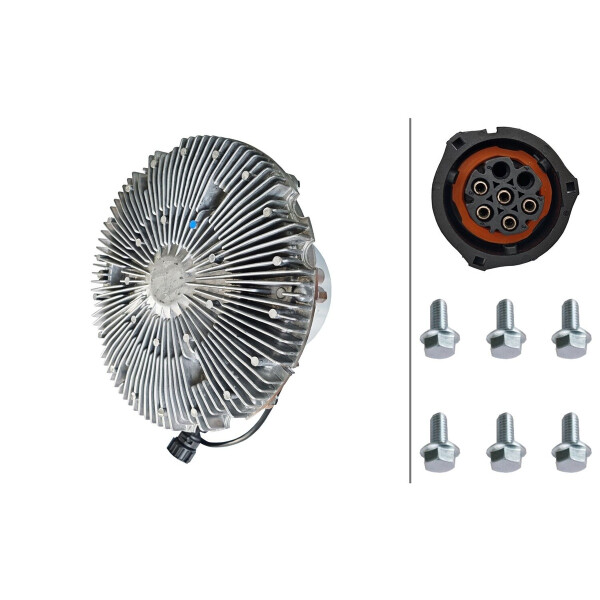 Kupplung Kühlerlüfter elektrisch Ø 260 mm HELLA für u.a. VOLVO FM