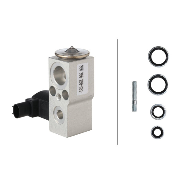 Expansionsventil Klimaanlage Aluminium R 1234yf HELLA für MERCEDES-BENZ S-KLASSE