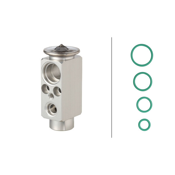 Expansionsventil Klimaanlage Aluminium R 1234yf HELLA für u.a. VOLVO FH12