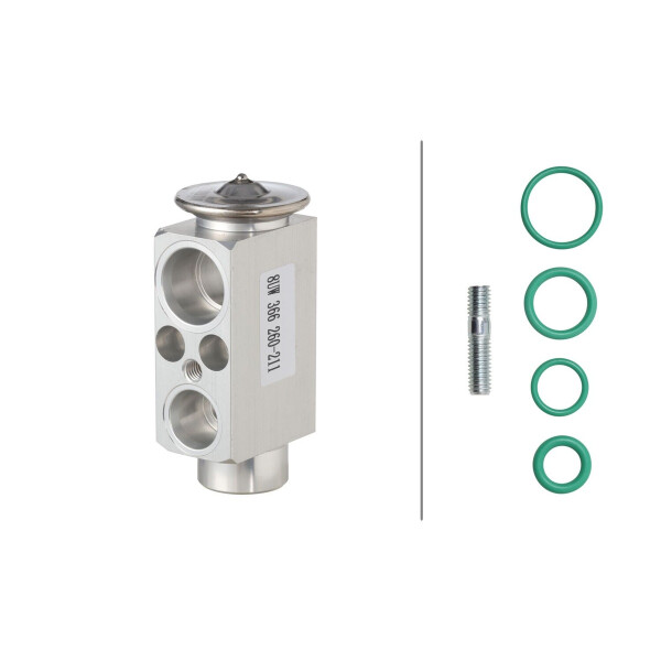 Expansionsventil Klimaanlage Aluminium R 1234yf HELLA für u.a. VOLVO V70