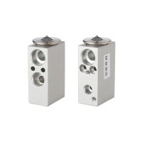 Air Conditioning Expansion Valve Aluminium R 1234yf HELLA for e.g. FIAT PANDA
