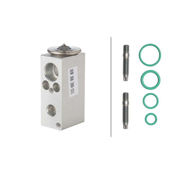 Expansionsventil Klimaanlage Aluminium R 1234yf HELLA für u.a. CITROËN C5