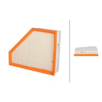 Air Filter insert 300 x 234 mm HELLA suitable for BMW X1...