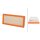 Air Filter insert 280 x 123 mm HELLA suitable for e.g. FIAT PANDA