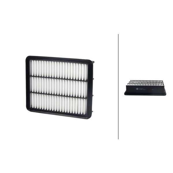 Luftfilter-Einsatz 250 x 203 mm HELLA passend für u.a. MAZDA CX-5