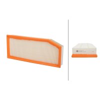 Air Filter insert 378 x 156 mm HELLA for MERCEDES-BENZ...
