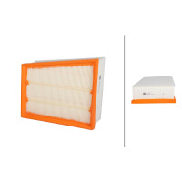 Air Filter insert 218 x 192 mm HELLA suitable for e.g....