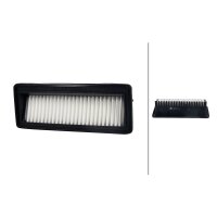 Air Filter insert 272 x 104 mm HELLA IAM-Expertise fits...