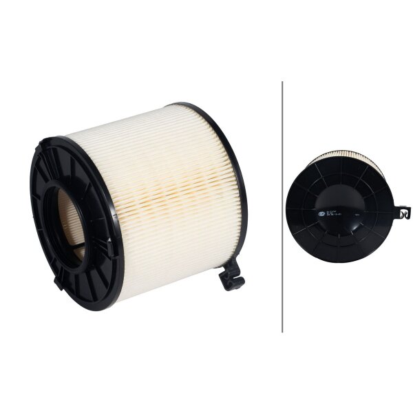 Air Filter insert HELLA IAM-Expertise suitable for e.g. AUDI A4