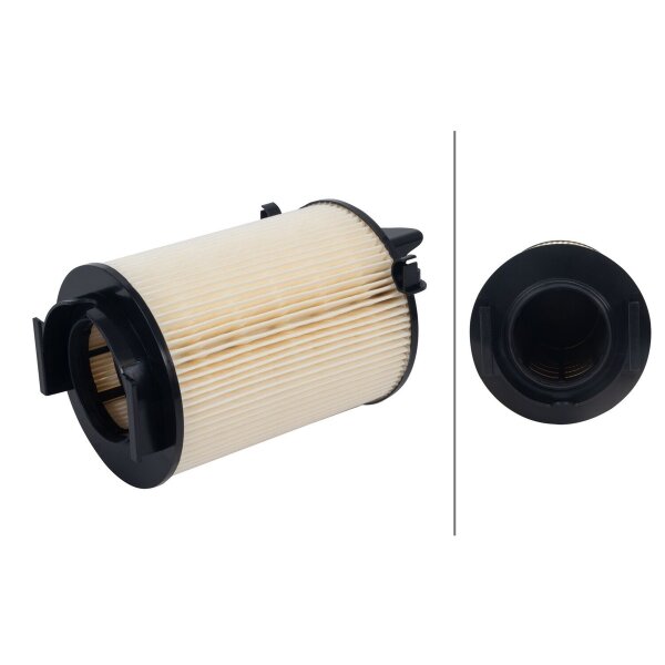 Air Filter insert HELLA IAM-Expertise suitable for e.g. AUDI A3