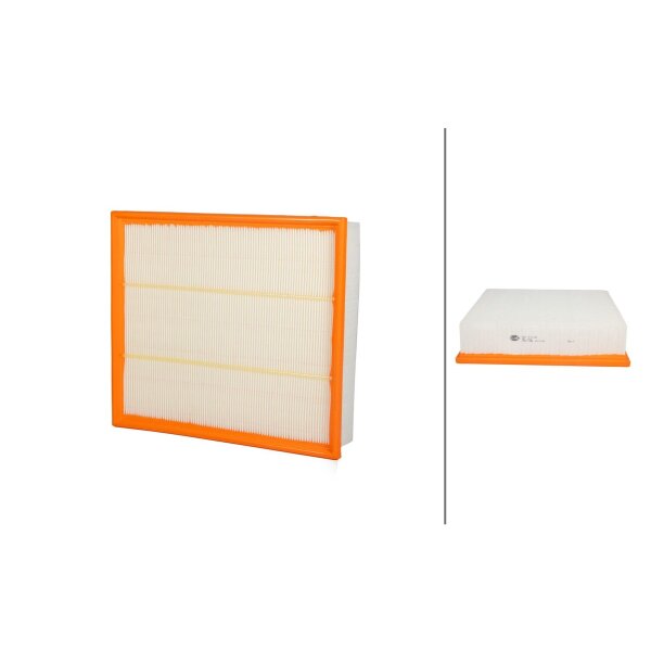 Air Filter insert 315 x 276 mm HELLA for MERCEDES-BENZ SPRINTER and others