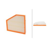 Air Filter insert 313 x 273 mm HELLA IAM-Expertise...
