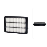 Air Filter insert 260 x 171 mm HELLA IAM-Expertise...
