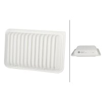 Air Filter insert 257 x 164 mm HELLA suitable for SUZUKI...