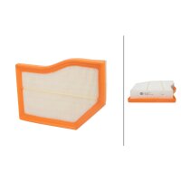 Air Filter insert 295 x 221 mm HELLA for MERCEDES-BENZ...