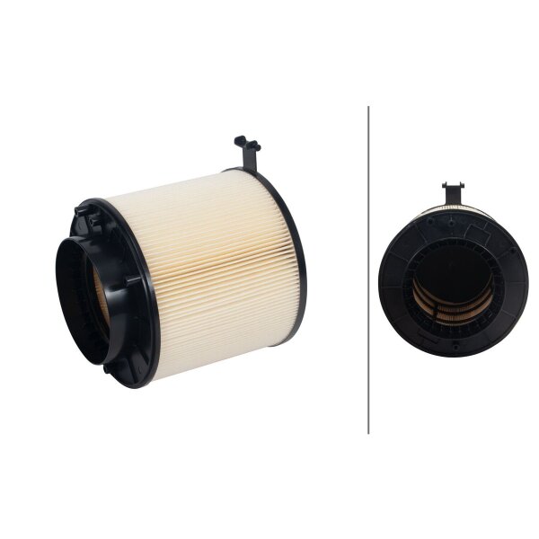 Air Filter insert HELLA IAM-Expertise suitable for e.g. AUDI Q5