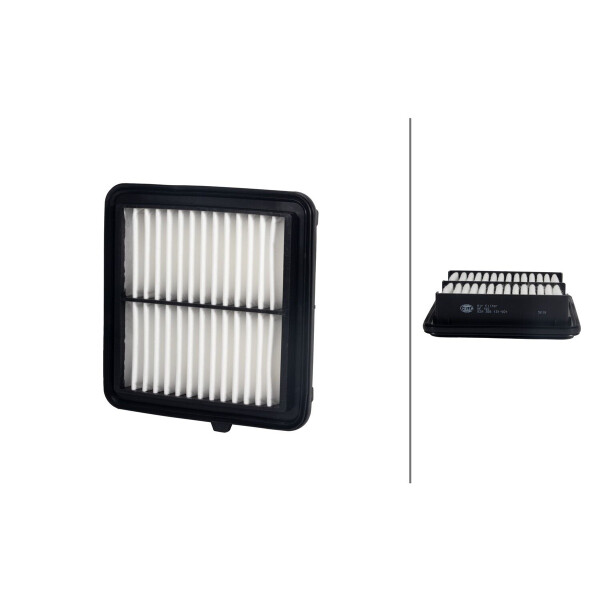 Air Filter insert 172 x 180 mm HELLA IAM-Expertise fits HONDA CIVIC