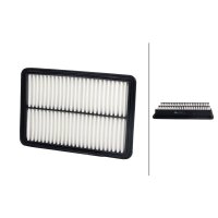 Air Filter insert 269 x 180 mm HELLA IAM-Expertise...