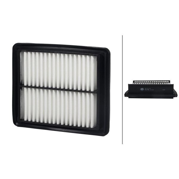 Luftfilter-Einsatz 189 x 158 mm HELLA passend für u.a. SUZUKI JIMNY