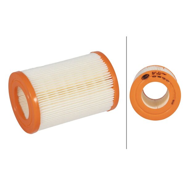 Luftfilter-Einsatz HELLA IAM-Expertise passend für u.a. SMART FORTWO