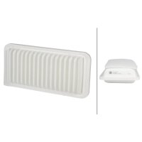 Air Filter insert 316 x 151 mm HELLA IAM-Expertise fits...