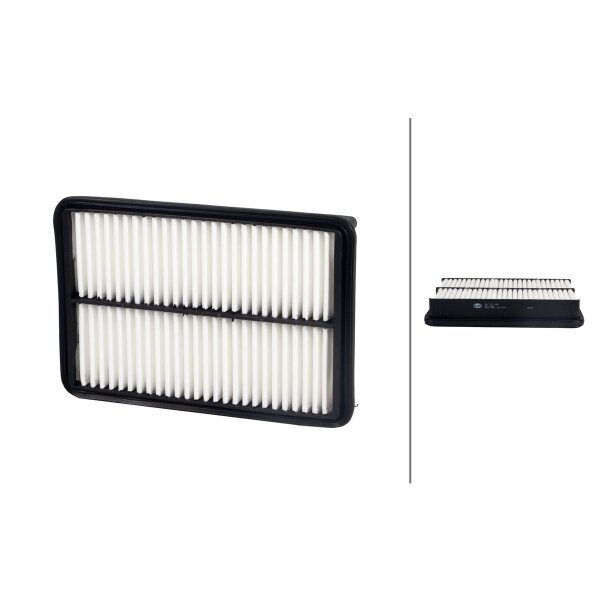 Luftfilter-Einsatz 251 x 172 mm HELLA passend für u.a. HYUNDAI TUCSON