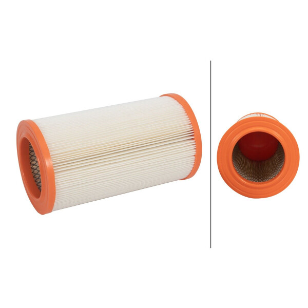 Air Filter insert HELLA Aftermarket-Expertise suitable for FIAT BRAVO