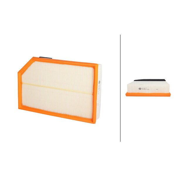 Air Filter insert 330 x 216 mm HELLA IAM-Expertise fits VOLVO XC90