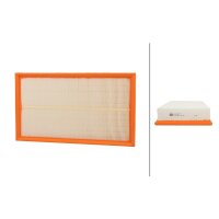 Air Filter insert 334 x 190 mm HELLA for MERCEDES-BENZ...