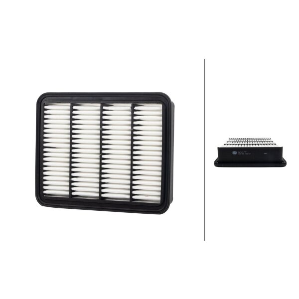 Luftfilter-Einsatz 249 x 200 mm HELLA IAM-Expertise passend für FORD RANGER