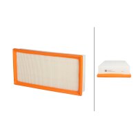 Air Filter insert 343 x 170 mm HELLA suitable for e.g....