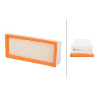 Air Filter insert 268 x 118 mm HELLA suitable for e.g....