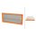 Air Filter insert 380 x 170 mm HELLA suitable for e.g. SSANGYONG MUSSO