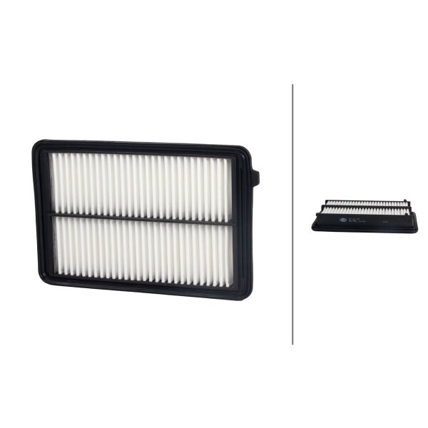 Air Filter insert HELLA Aftermarket-Expertise suitable for HONDA CR-V