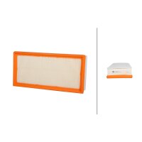 Air Filter insert 325 x 156 mm HELLA IAM-Expertise fits...