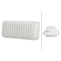 Air Filter insert 267 x 118 mm HELLA suitable for e.g....