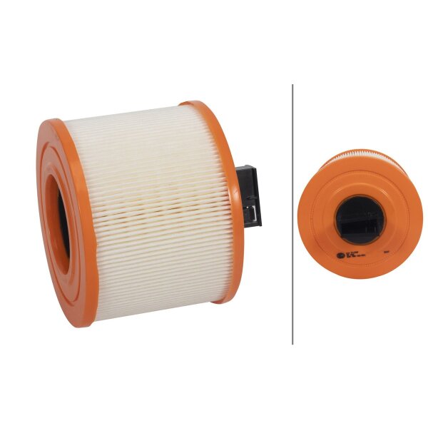 Air Filter insert HELLA IAM-Expertise suitable for BMW 3 Series and others