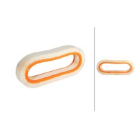 Air Filter insert HELLA suitable for e.g. MERCEDES-BENZ...
